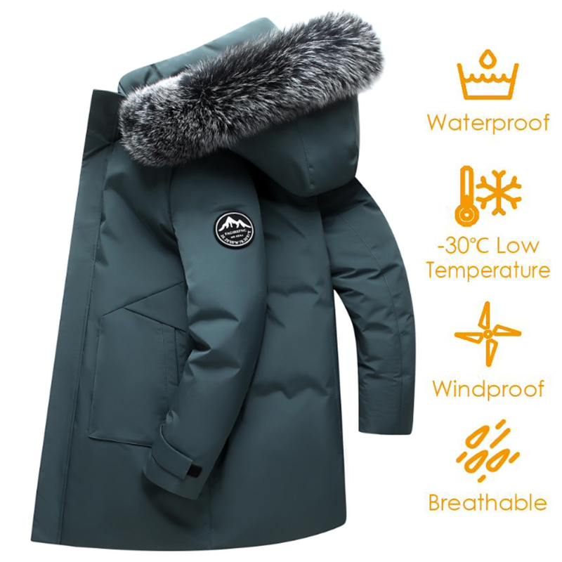 Down Jacket Packable - Jaket anti angin untuk pria, jaket
