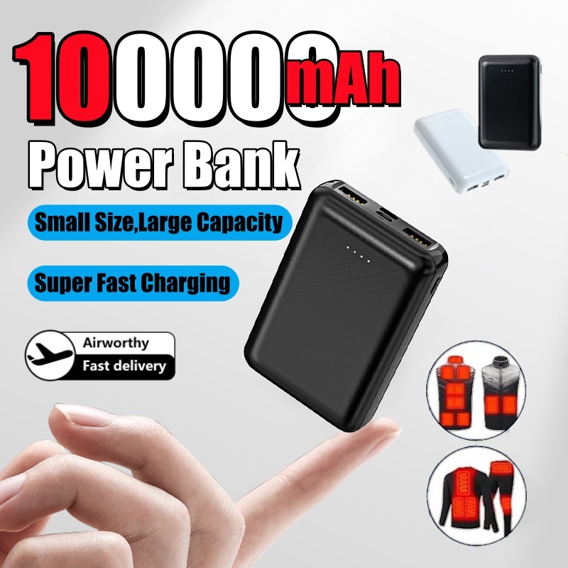 Heated Vest Battery - Power Bank Portabel 100000mah Baterai Eksternal