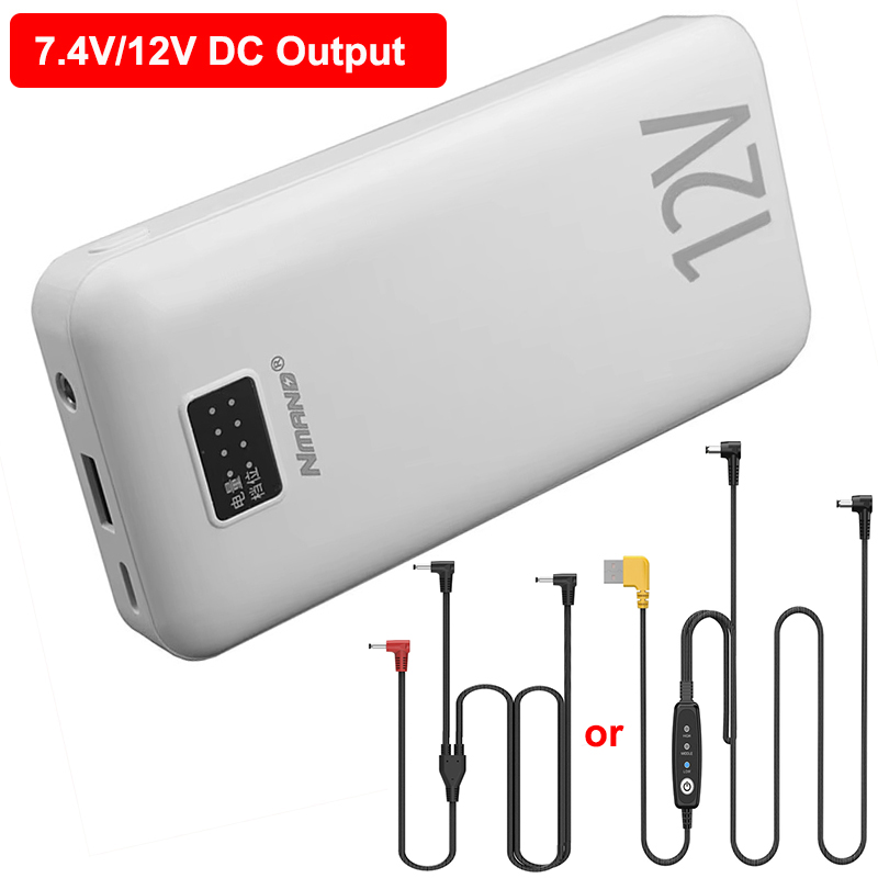 Heated Vest Battery - Power Bank 12V DC 18000mAh untuk