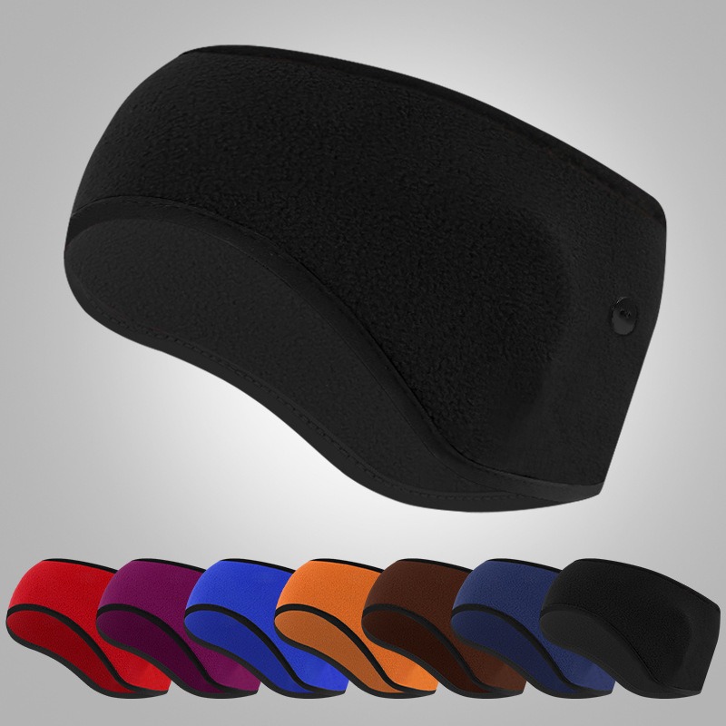 Winter Headband Fleece - Penutup Telinga Bulu Domba Musim Dingin,