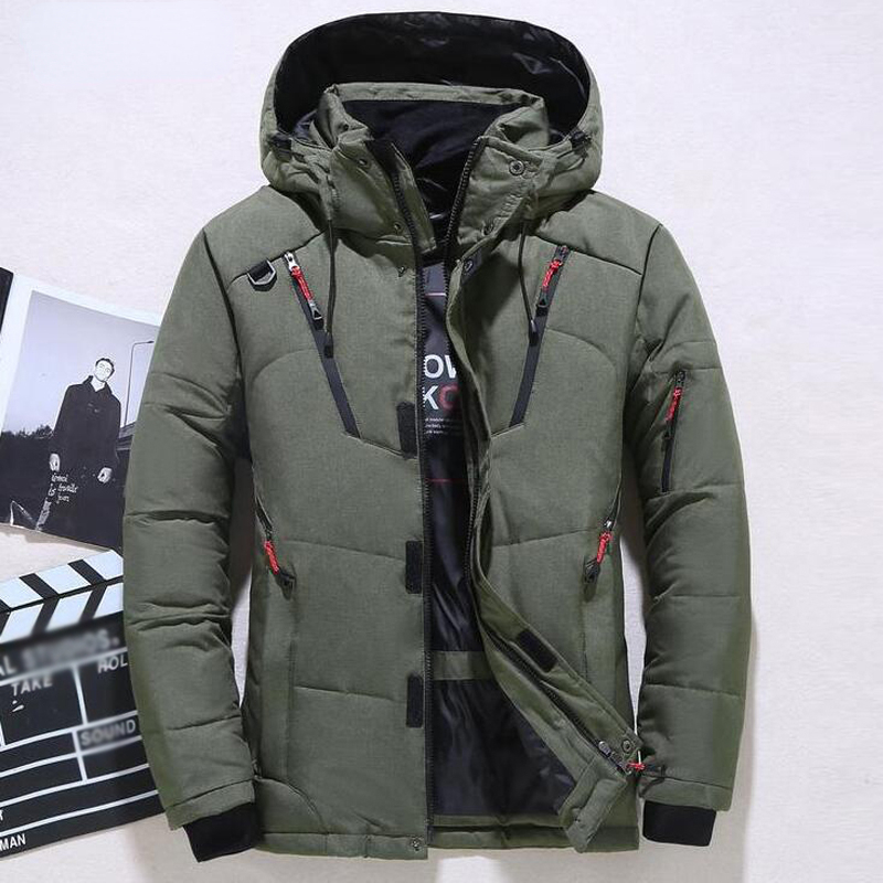 Down Jacket Packable - Jaket Pria Musim Dingin Jaket Bulu