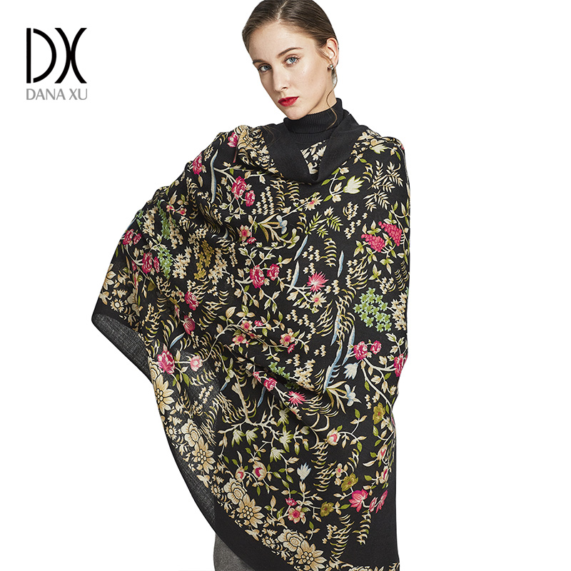 Wool Scarf Men - Syal Merek Mewah Wanita Pria Kualitas