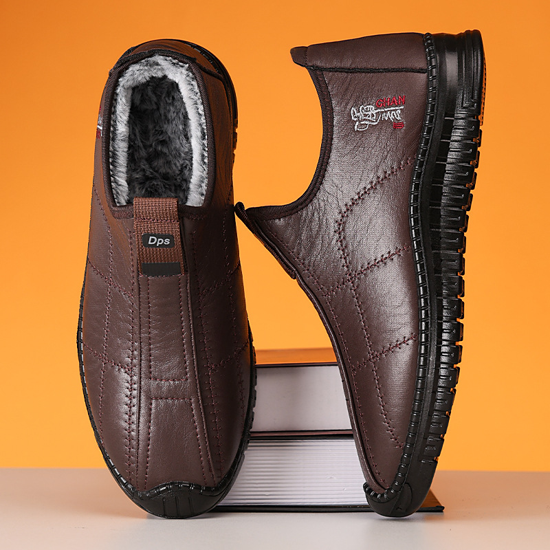 Waterproof Winter Boot - Sepatu Pria Musim Dingin 2025 Tebal