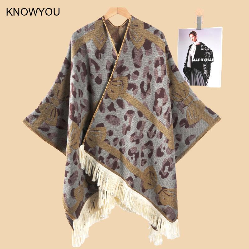 Cashmere Pashmina Wrap - Selendang dan Syal Musim Gugur 2025,