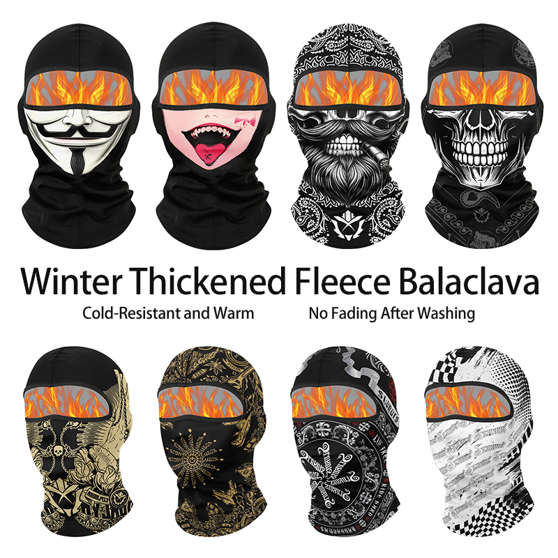 Balaclava Ski Mask - Topi Balaclava Musim Dingin Hangat Plus