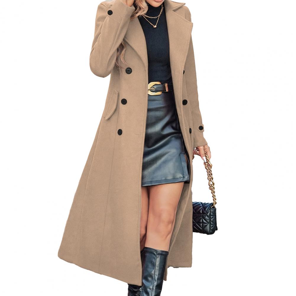Mantel Musim Dingin Wanita Man - Wool Coat Peacoat ulasan dan harga