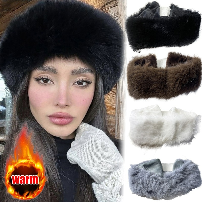 Ikat Kepala Bulu Lebar Penghan - Fleece Ear Warmer Band ulasan dan harga