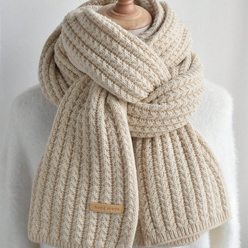 Selendang Rajut Tebal Kasmir H - Wool Scarf Men ulasan dan harga