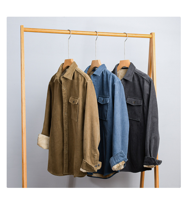 Jaket Kemeja Korduroi Pria Teb - Flannel Shirt Lined ulasan dan harga