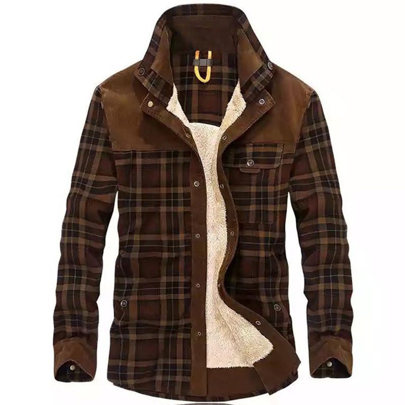 Jaket Kemeja Pria Vintage Moti - Flannel Shirt Lined ulasan dan harga