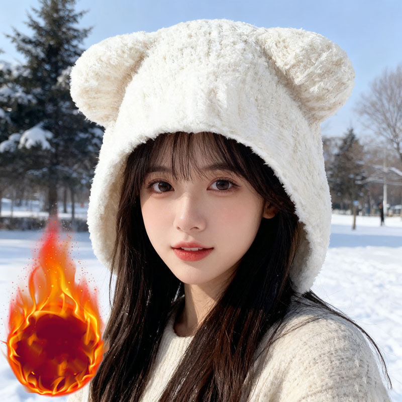 Topi Rajut Wanita Musim Gugur  - Knit Beanie Hat Warm ulasan dan harga