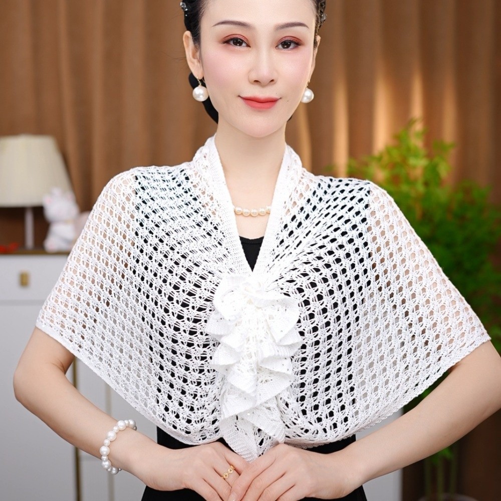 Kardigan berdesain berkilauan  - Shawl Wrap Winter ulasan dan harga