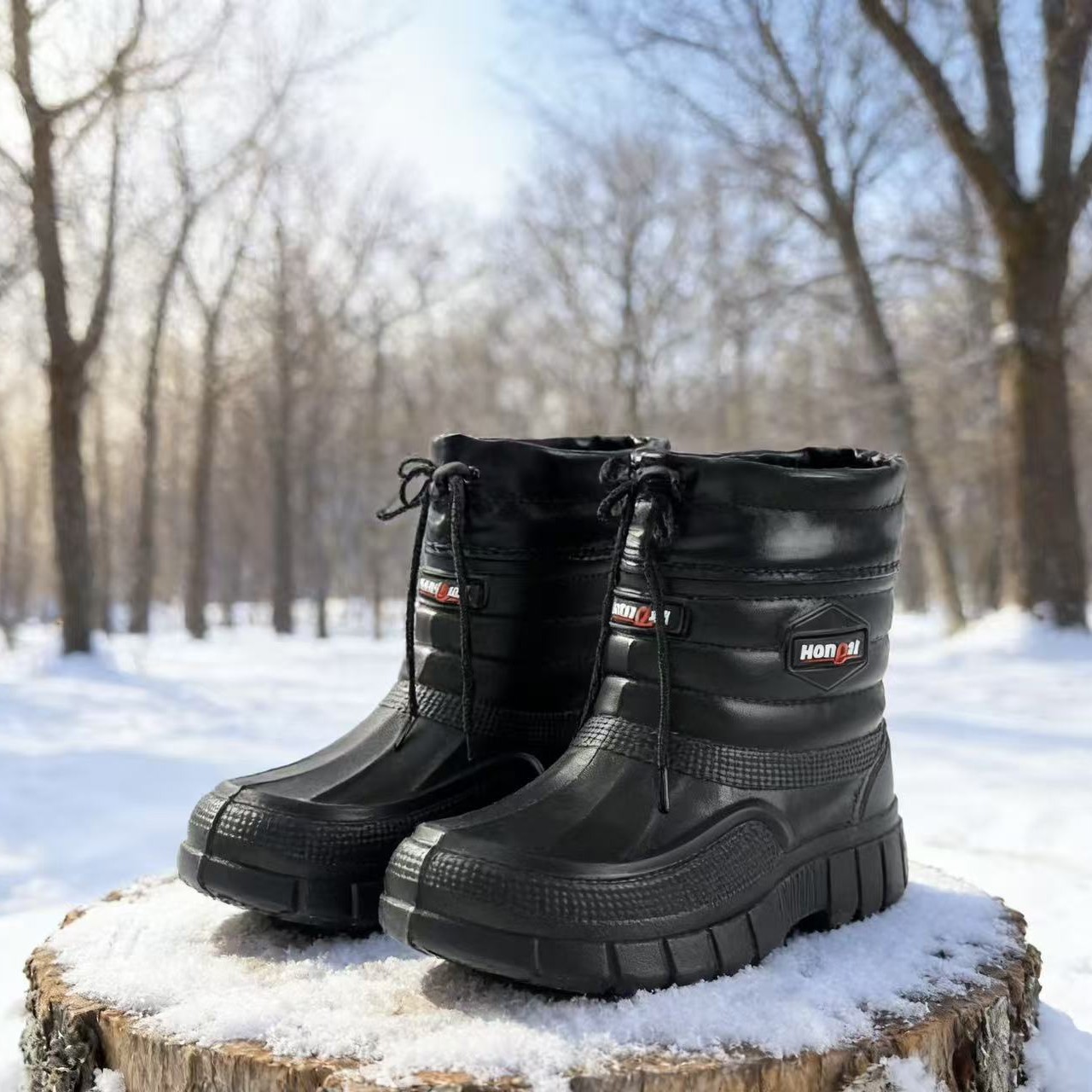 Sepatu salju pria baru berbaha - Waterproof Winter Boot ulasan dan harga