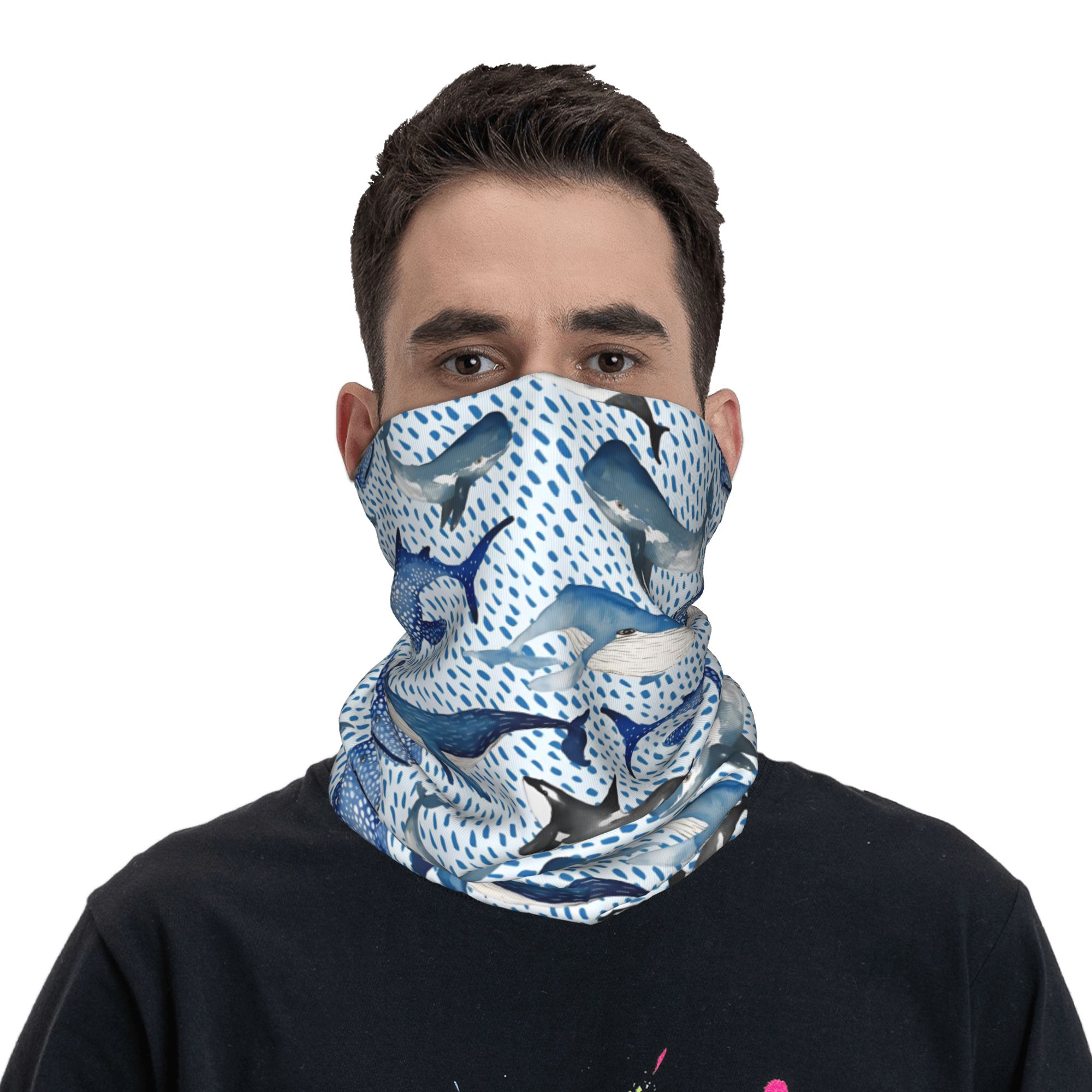 Bandana Leher Penghangat Musim - Neck Gaiter Fleece ulasan dan harga