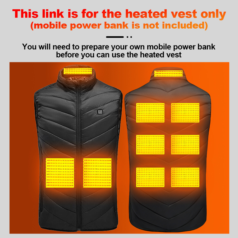 Rompi pemanas listrik 9 zona u - Heated Vest Battery ulasan dan harga