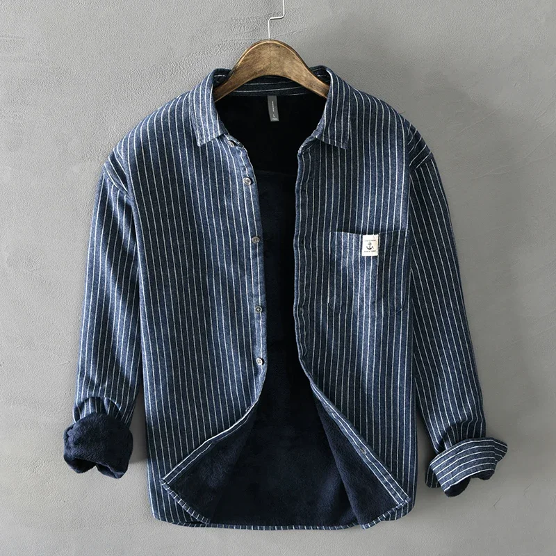 Kemeja Pria Musim Dingin Berba - Flannel Shirt Lined ulasan dan harga