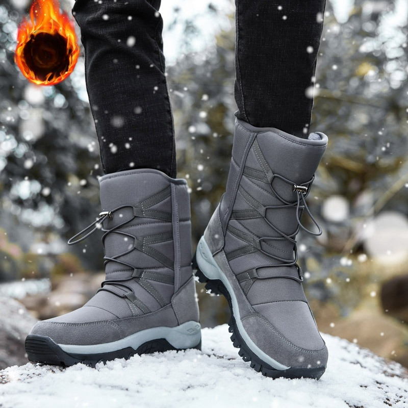 Sepatu Musim Dingin Pria Merek - Waterproof Winter Boot ulasan dan harga