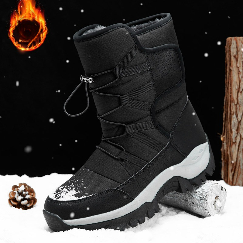 Sepatu Musim Dingin Pria Merek - Waterproof Winter Boot ulasan dan harga