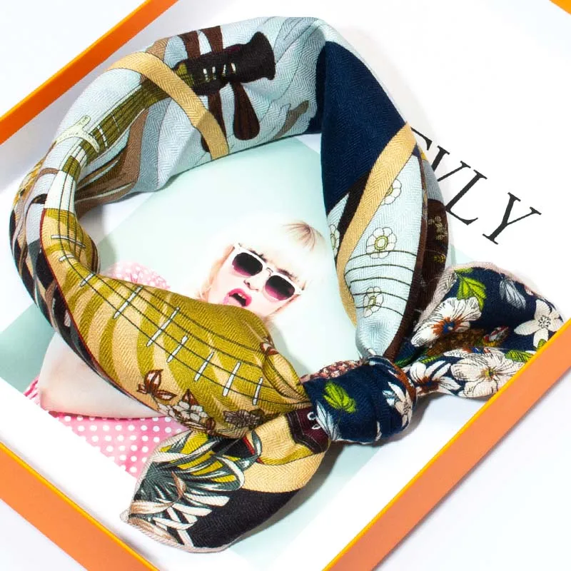 Syal Persegi Hangat Dua Sisi W - Shawl Wrap Winter ulasan dan harga