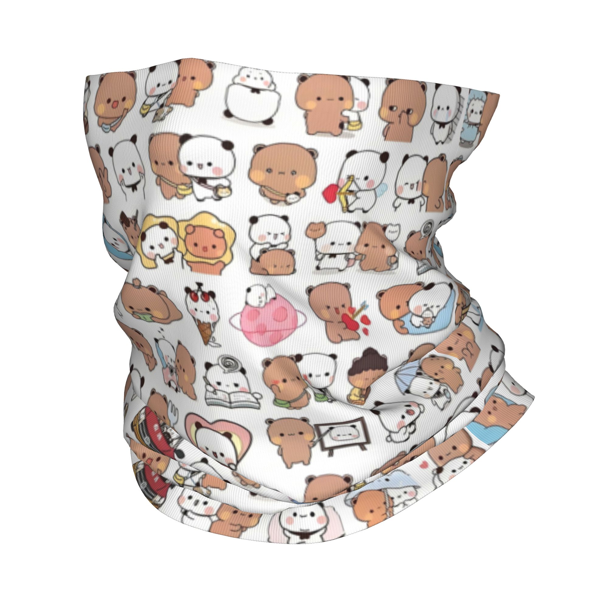 Bandana Penutup Leher Motif Be - Neck Gaiter Fleece ulasan dan harga