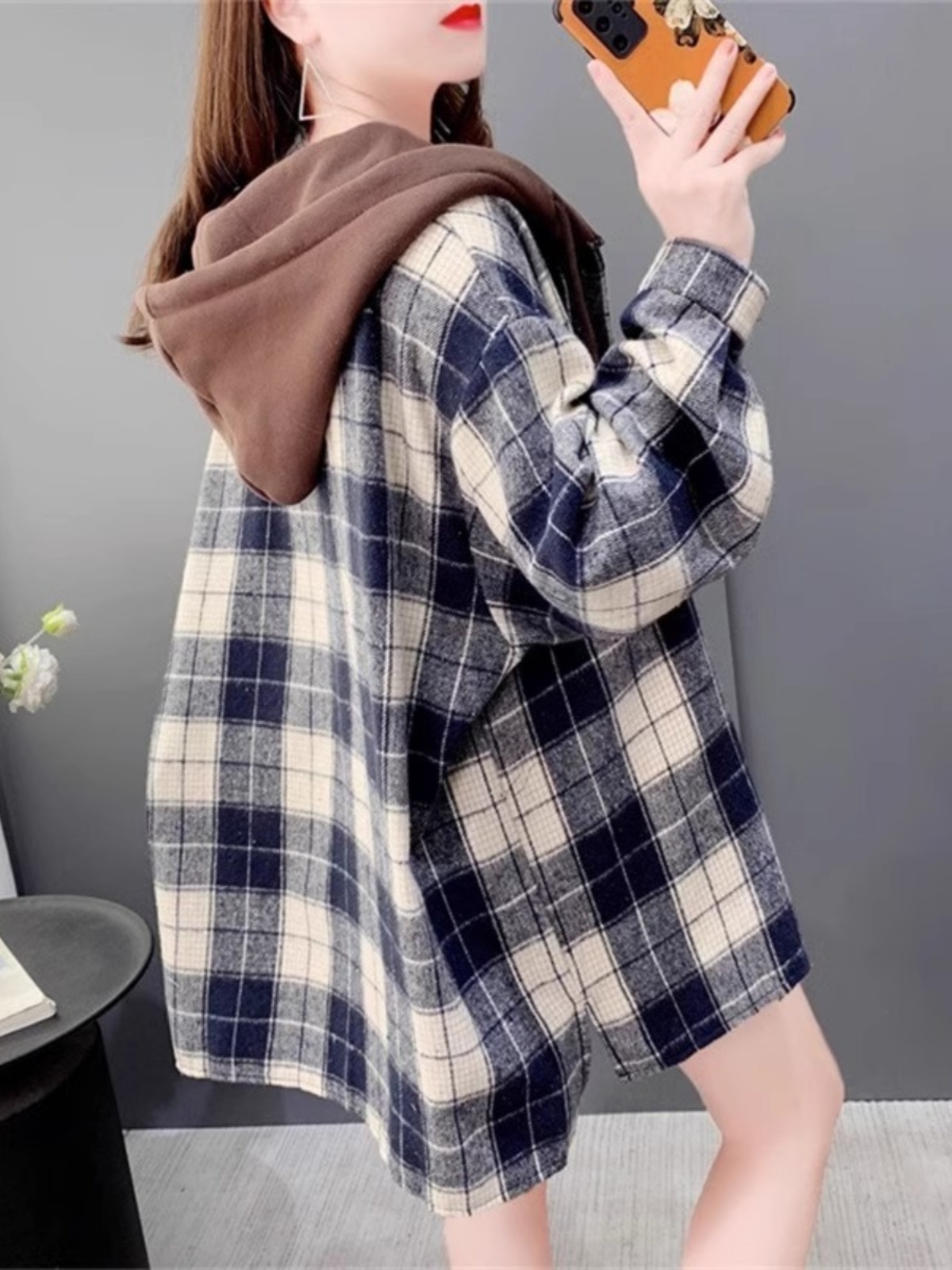 Kemeja Jaket Flanel Kotak-kota - Flannel Shirt Lined ulasan dan harga
