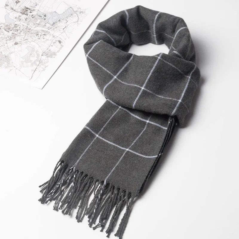 Syal pria musim dingin baru 20 - Wool Scarf Men ulasan dan harga