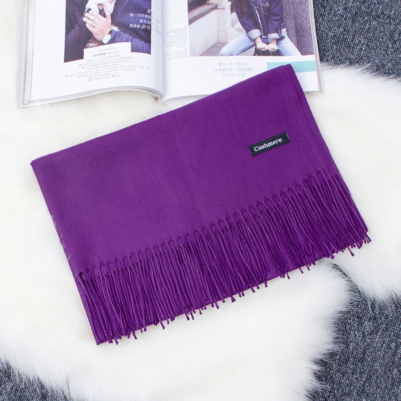 Syal Kasmir Imitasi Multifungs - Shawl Wrap Winter ulasan dan harga