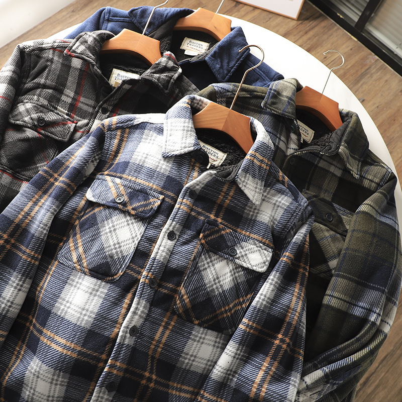 Kemeja Flanel Kotak-kotak Pria - Flannel Shirt Lined ulasan dan harga