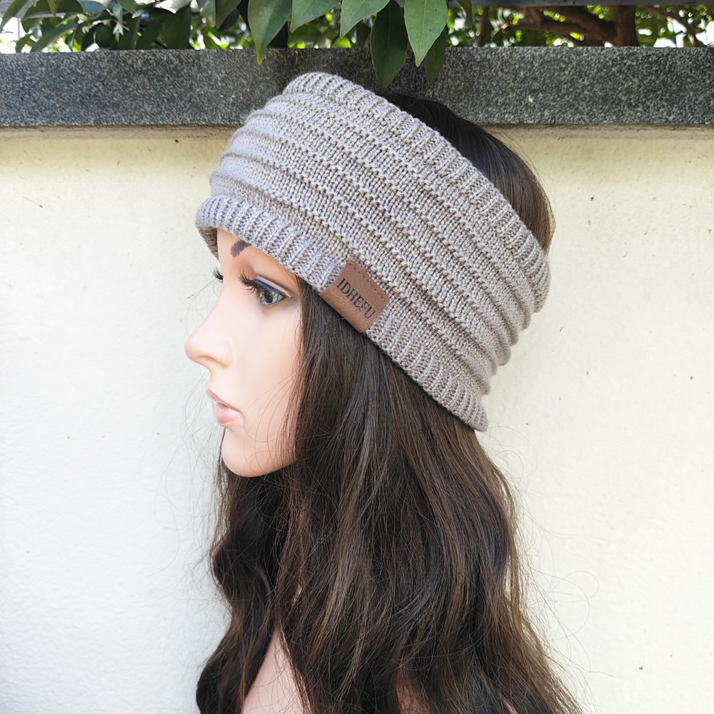 Headband rajutan ekstra lebar  - Fleece Ear Warmer Band ulasan dan harga