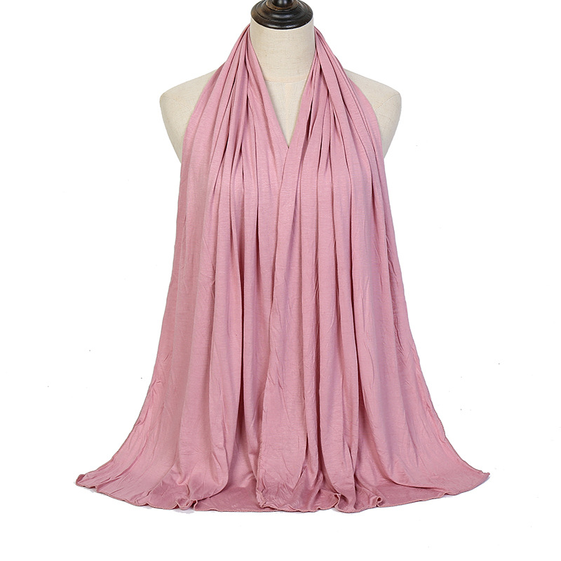 30 warna polos Modal Jersey ji - Shawl Wrap Winter ulasan dan harga