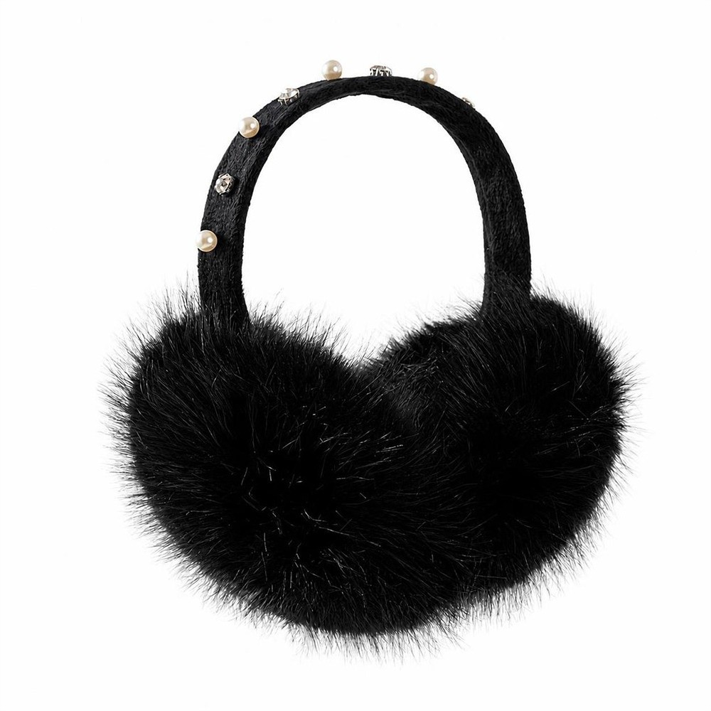 Penutup Telinga Bulu Imitasi B - Earmuffs Foldable ulasan dan harga