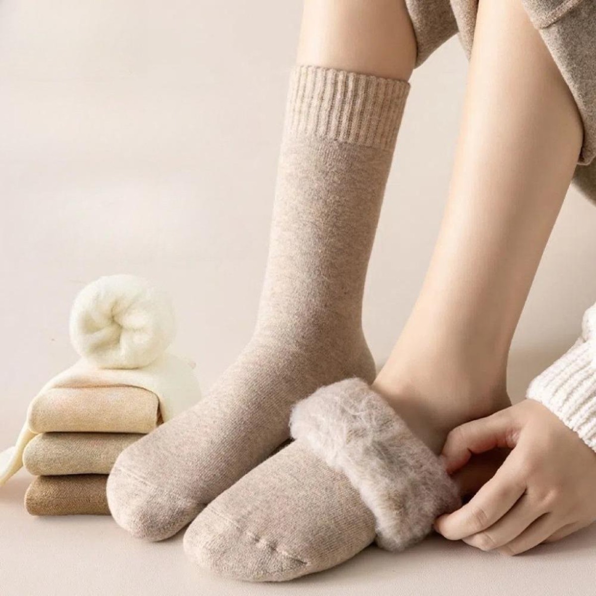 1 Pasang Kaus Kaki Termal Musi - Thermal Sock Wool ulasan dan harga
