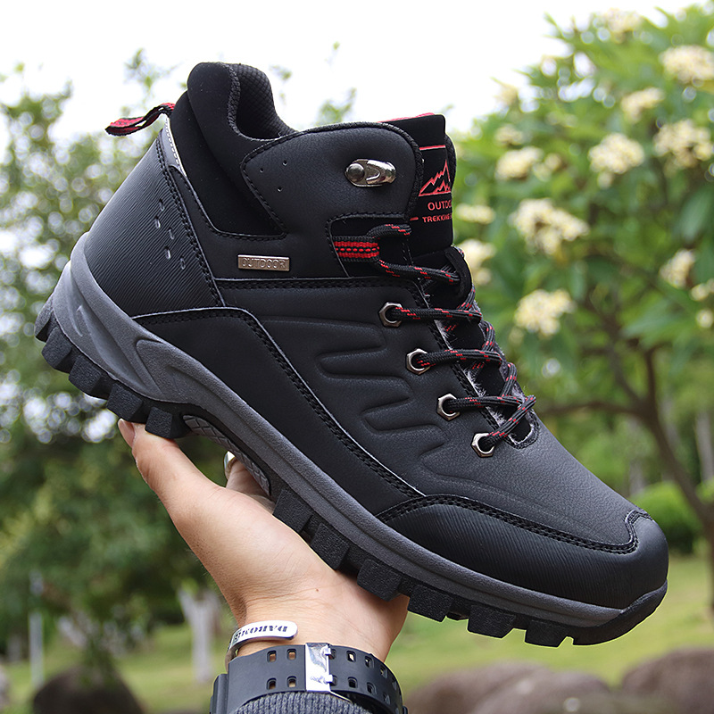 Sepatu Bot Pria Bulu Hangat Se - Waterproof Winter Boot ulasan dan harga