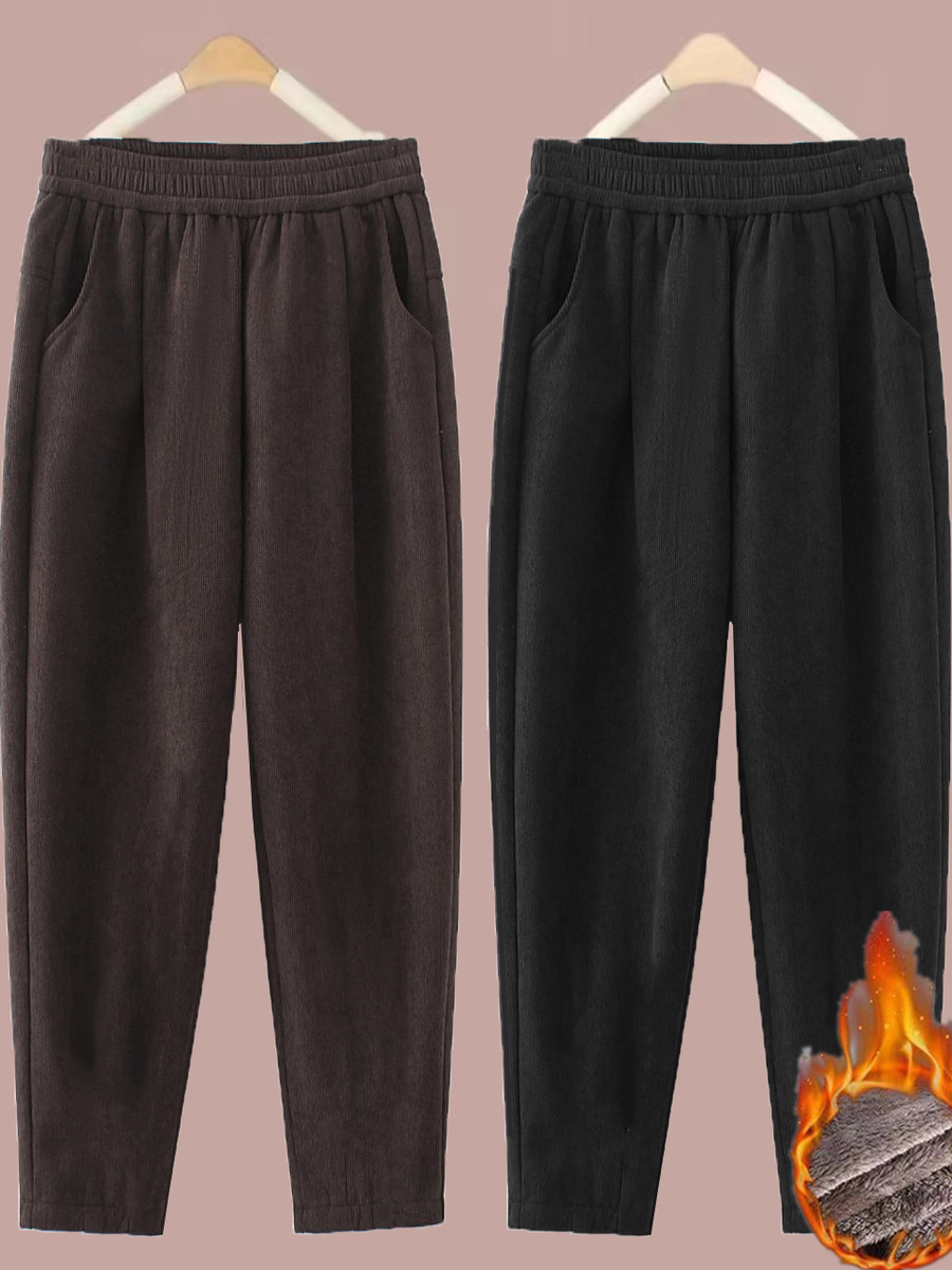 Celana Korduroi Wanita Model L - Corduroy Pant Warm ulasan dan harga