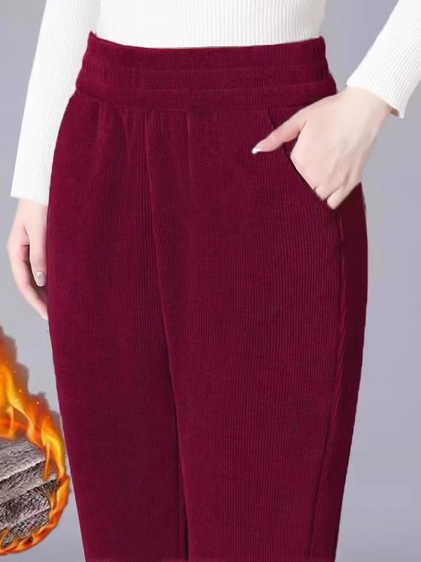Celana Korduroi Wanita Model L - Corduroy Pant Warm ulasan dan harga