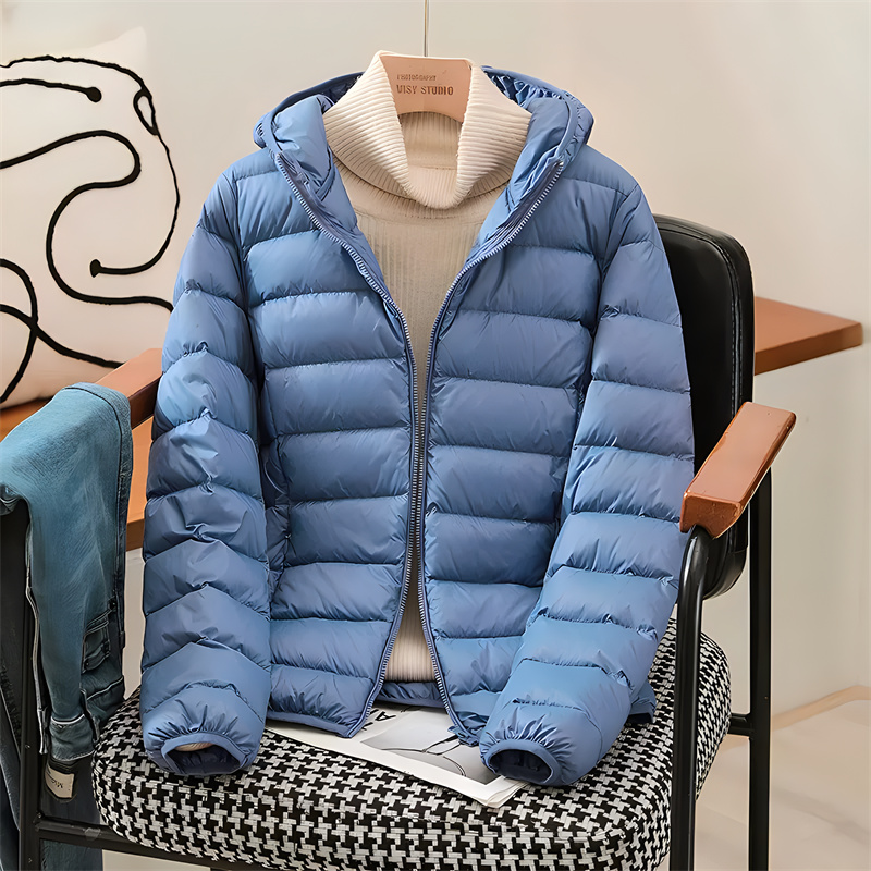 Jaket Puffer ramping bertudung - Down Jacket Packable ulasan dan harga