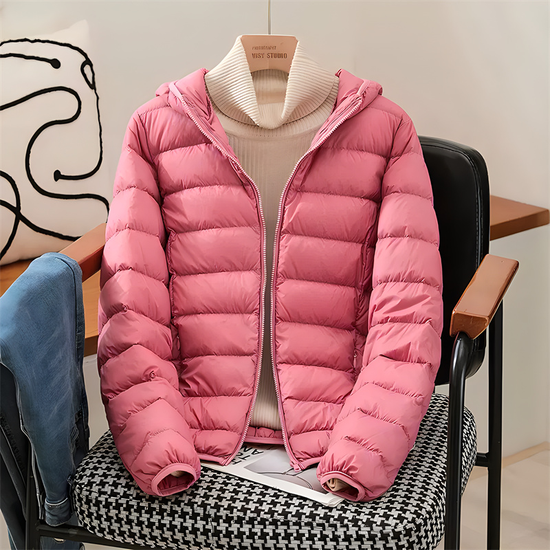 Jaket Puffer ramping bertudung - Down Jacket Packable ulasan dan harga