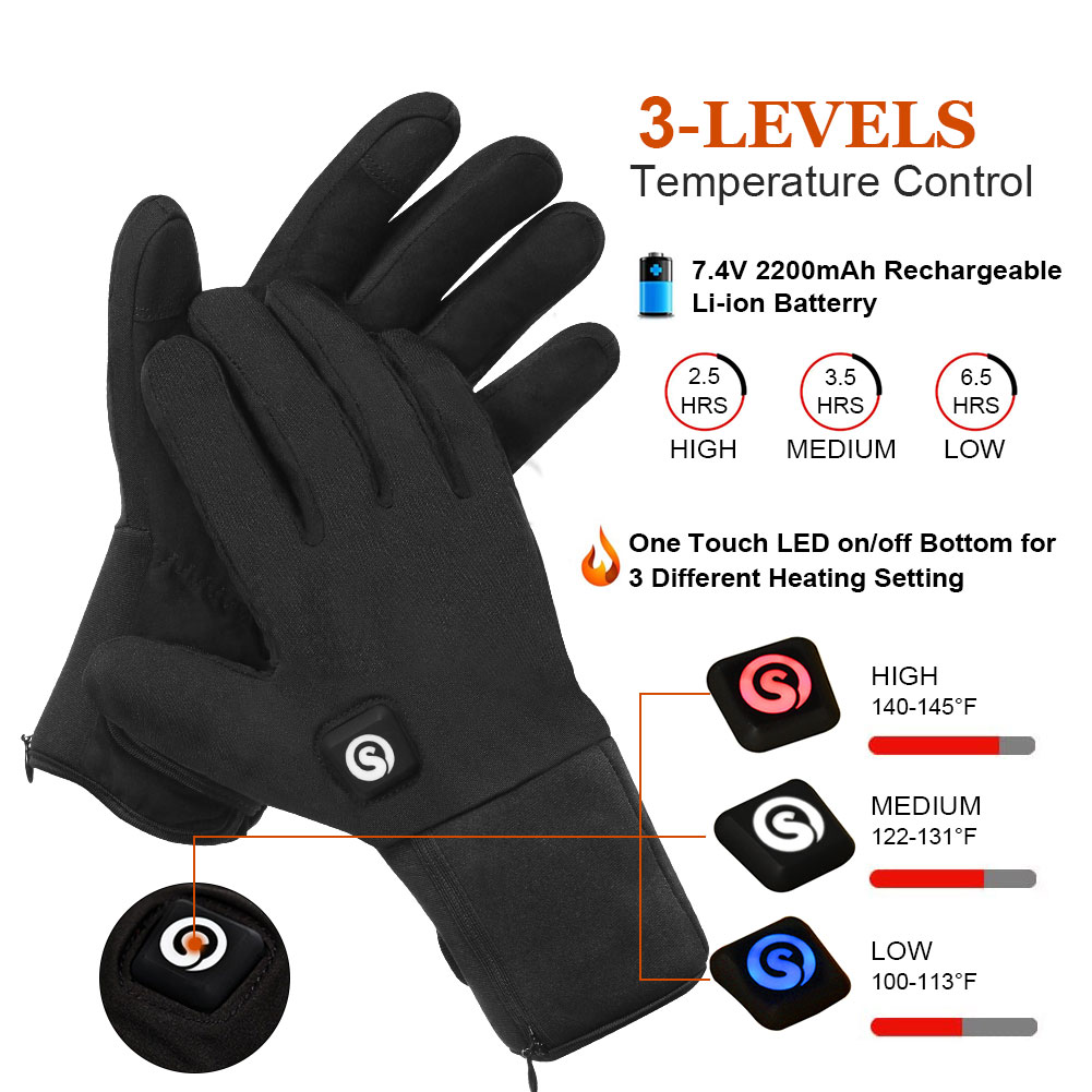 Sarung tangan pemanas elektrik - Touch Screen Gloves ulasan dan harga