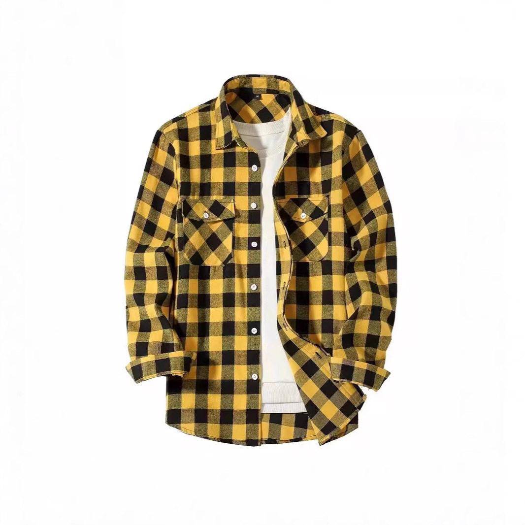Kemeja Jaket Flanel Pria Berla - Flannel Shirt Lined ulasan dan harga