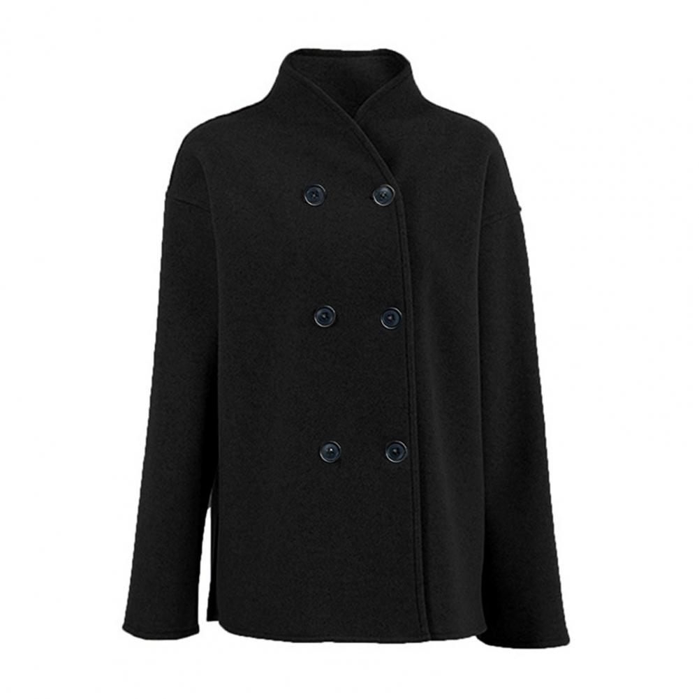 Jaket wol pendek wanita musim  - Wool Coat Peacoat ulasan dan harga