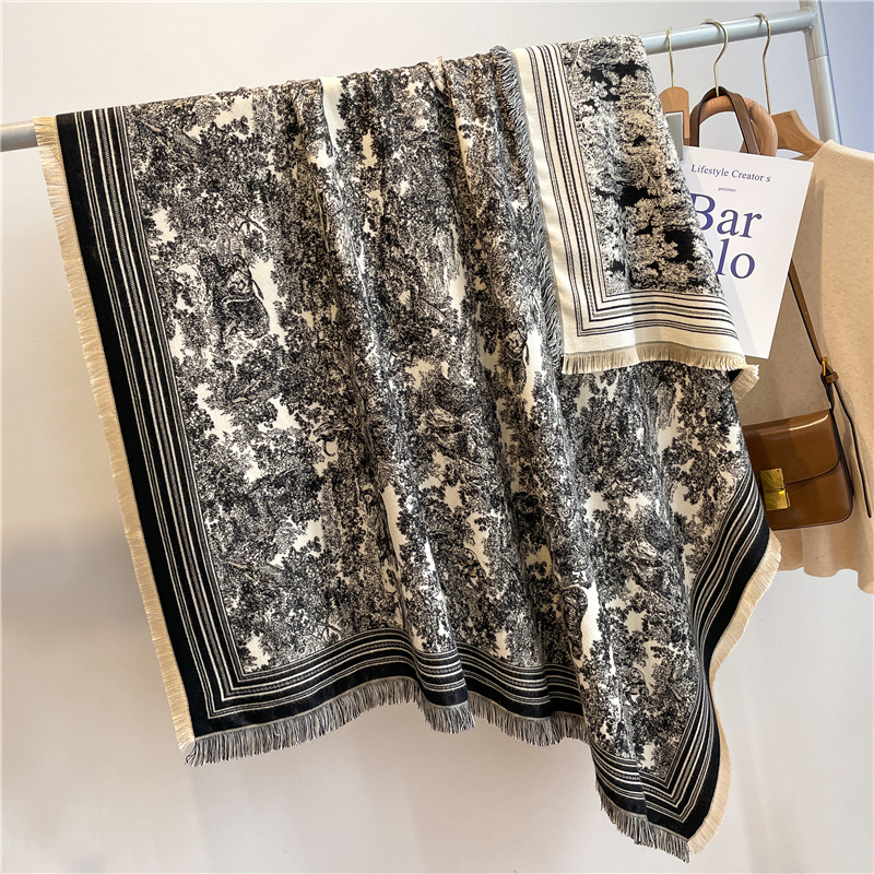 Syal mewah wanita paduan kasmi - Cashmere Pashmina Wrap ulasan dan harga