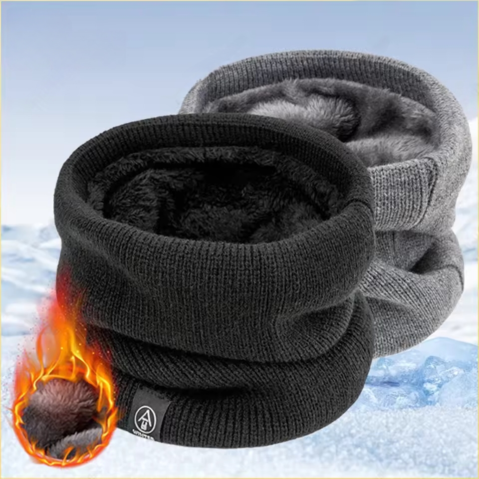 Syal Penghangat Leher Musim Di - Neck Gaiter Fleece ulasan dan harga