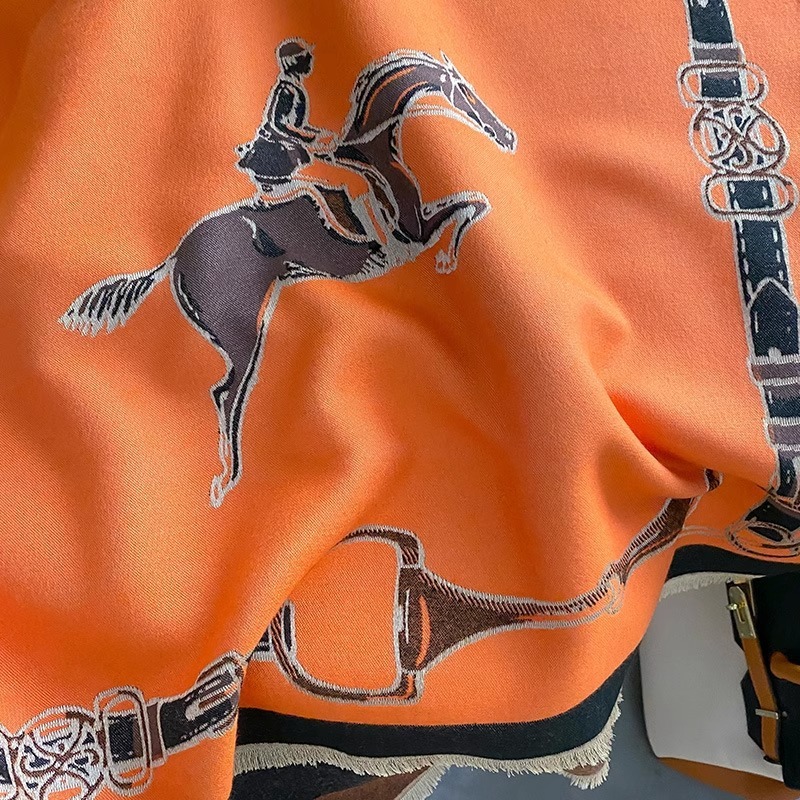 Syal Kasmir Imitasi Retro Ride - Shawl Wrap Winter ulasan dan harga