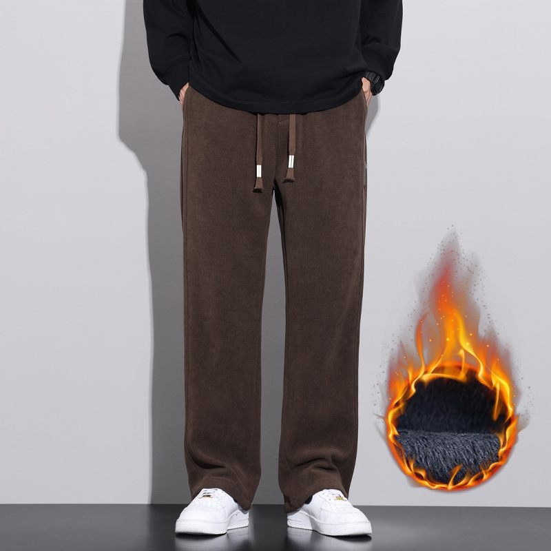 Celana Panjang Pria Bahan Flee - Corduroy Pant Warm ulasan dan harga