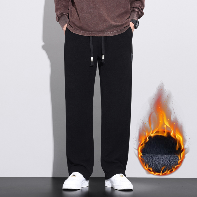 Celana Panjang Pria Bahan Flee - Corduroy Pant Warm ulasan dan harga