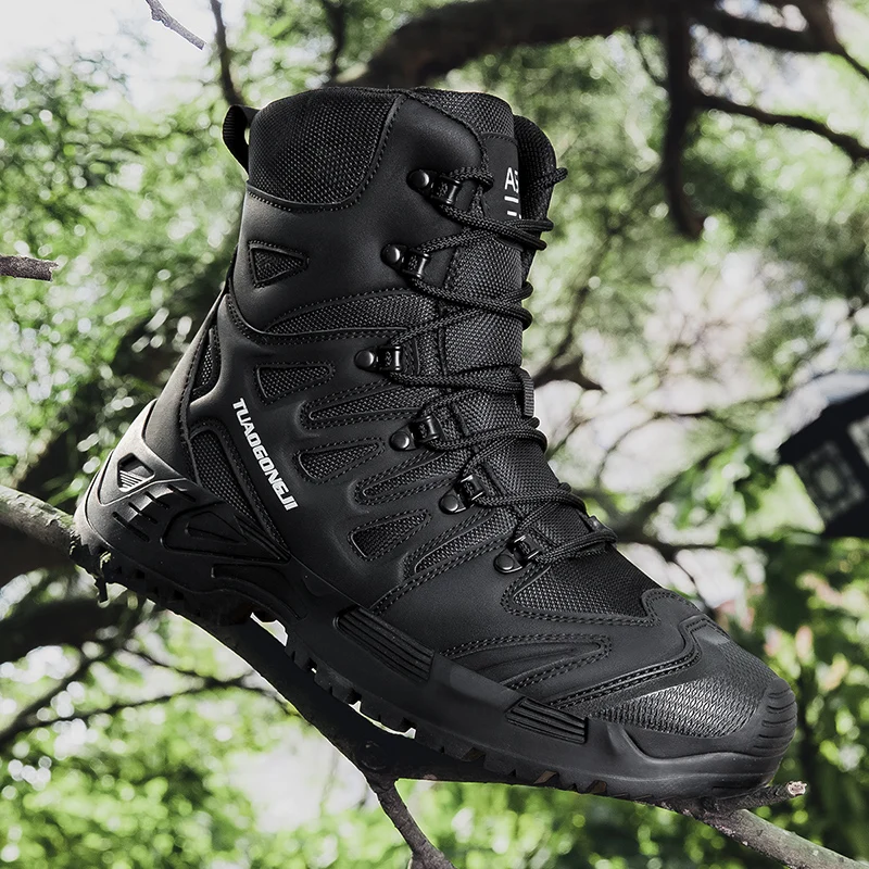Sepatu Bot Taktis Hiking Luar  - Waterproof Winter Boot ulasan dan harga