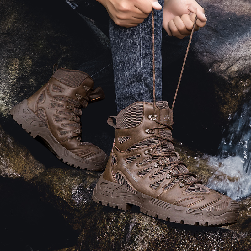 Sepatu Bot Taktis Hiking Luar  - Waterproof Winter Boot ulasan dan harga