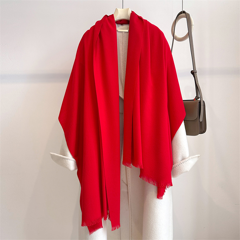 Syal Kasmir Musim Dingin Mewah - Cashmere Pashmina Wrap ulasan dan harga