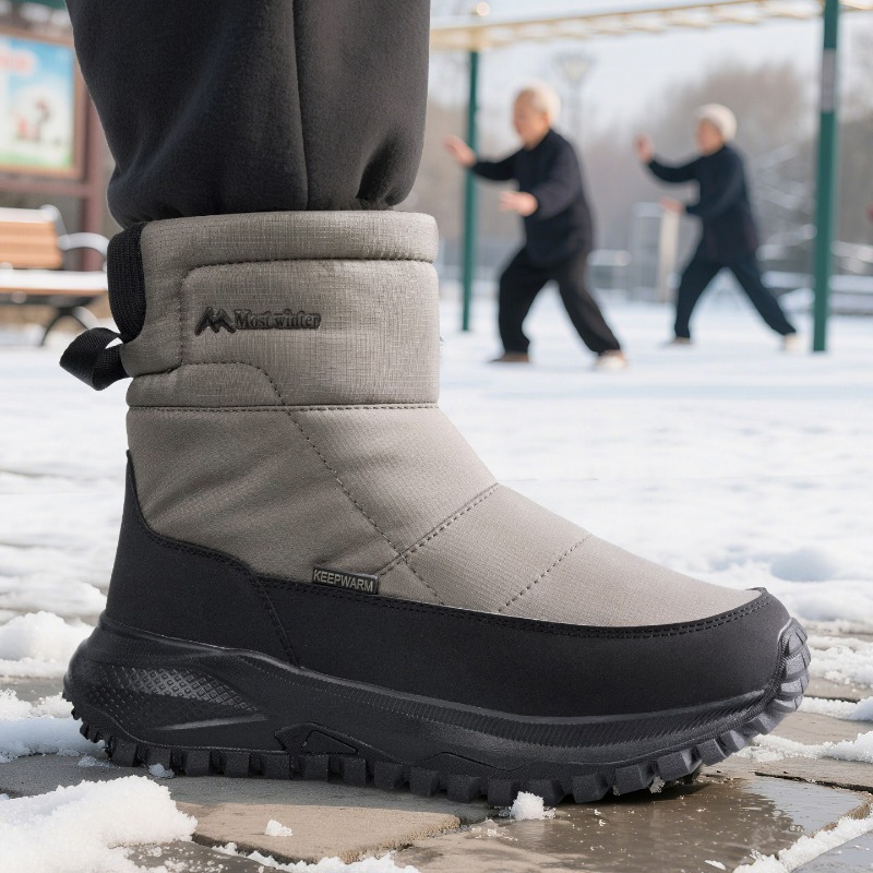 Sepatu Bot Pria Sepatu Bot Sal - Waterproof Winter Boot ulasan dan harga
