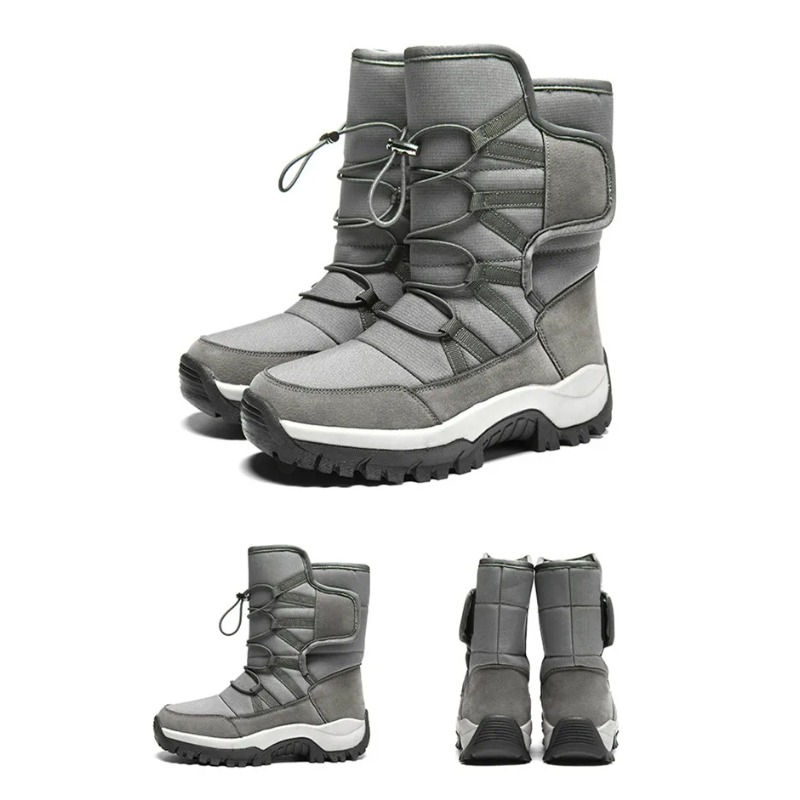 Sepatu Bot Salju Pria Hangat B - Waterproof Winter Boot ulasan dan harga
